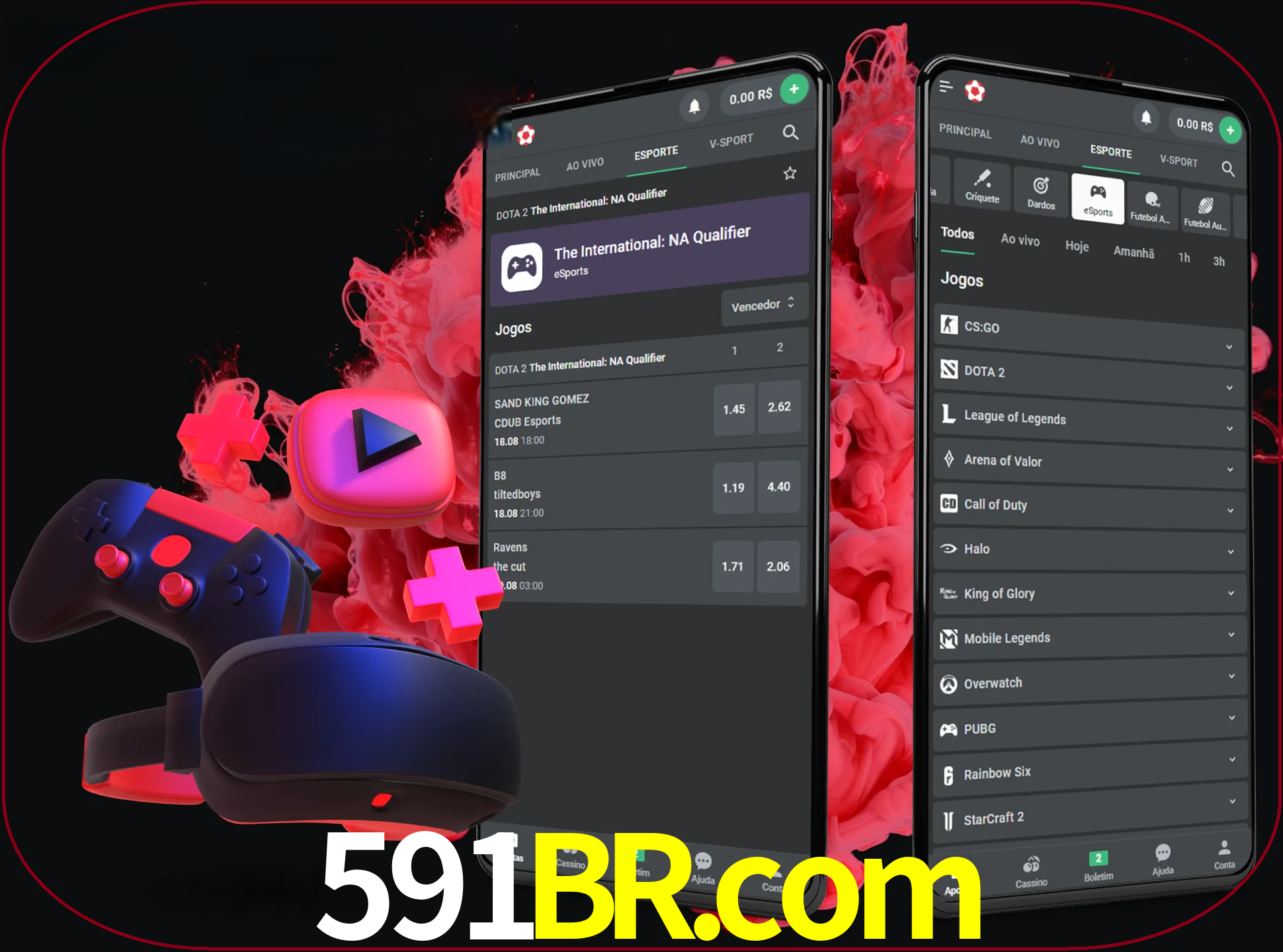 Para ter a aplicação móvel 591br no seu smartphone, basta descarregar o ficheiro apk e seguir as instruções.