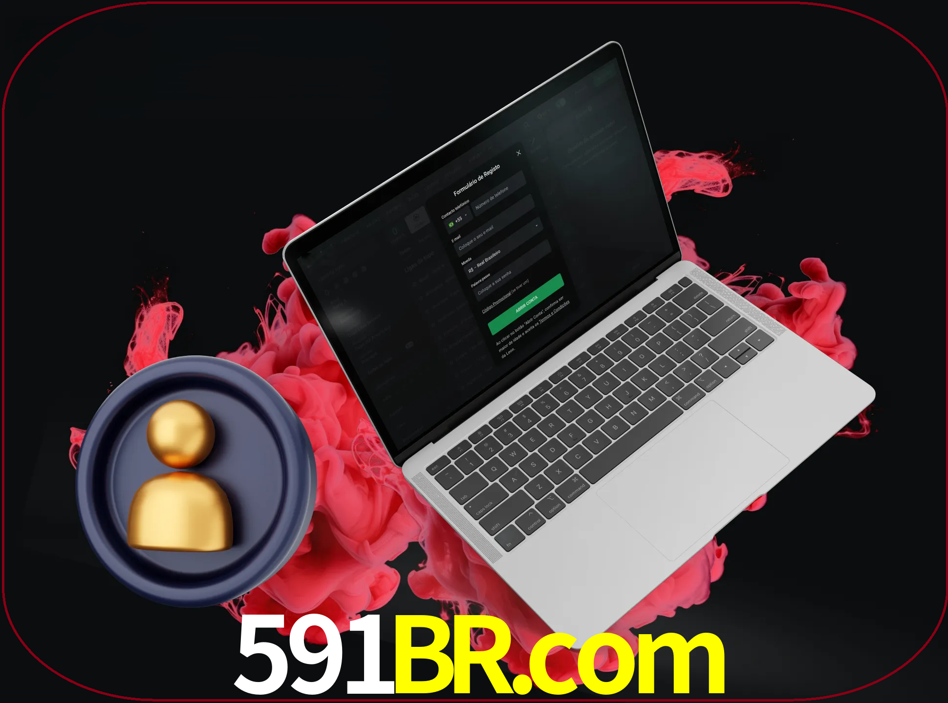 No cabeçalho do site 591br, clique no botão que o levará a um formulário especial onde terá de introduzir as suas informações actuais.